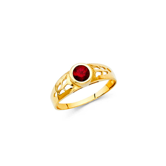 Monthly Baby Rings - 14K Gold - RG470