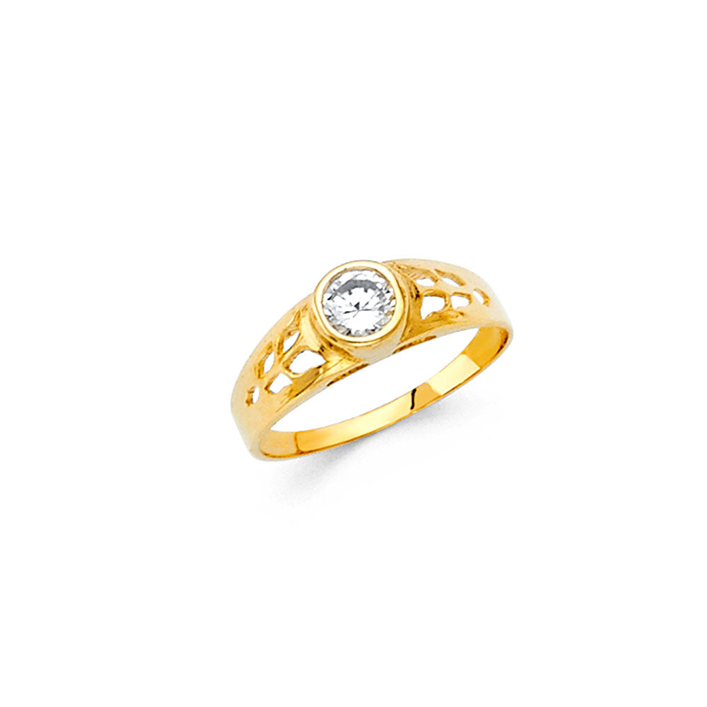 Monthly Baby Rings - 14K Gold - RG470