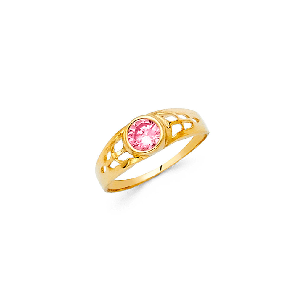 Monthly Baby Rings - 14K Gold - RG470