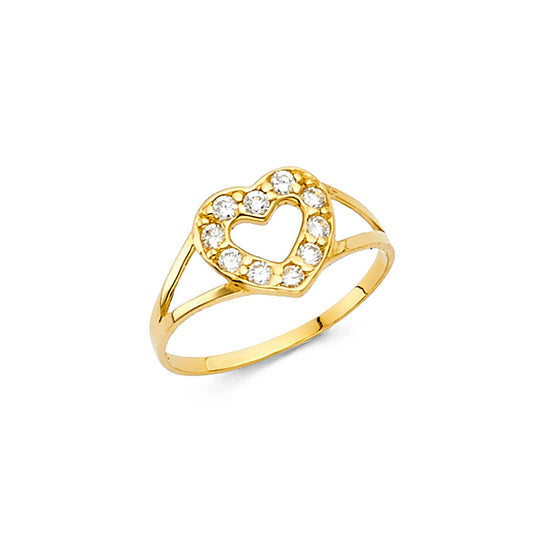 Baby CZ Rings - 14K Gold - RG518