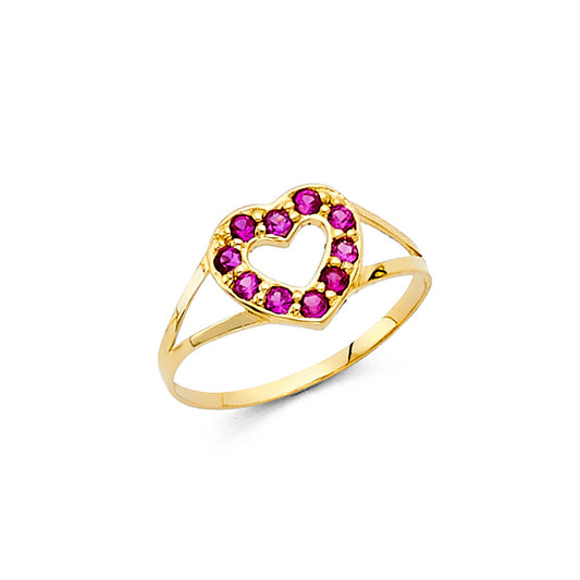 Baby CZ Rings - 14K Gold - RG519