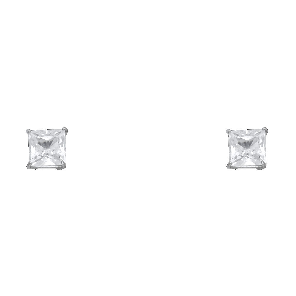 Solitaire Stud Earrings - 14K GOLD - ST120