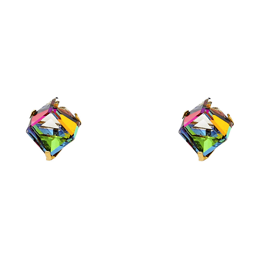 Assorted Stud Earrings - 14K GOLD - ST173