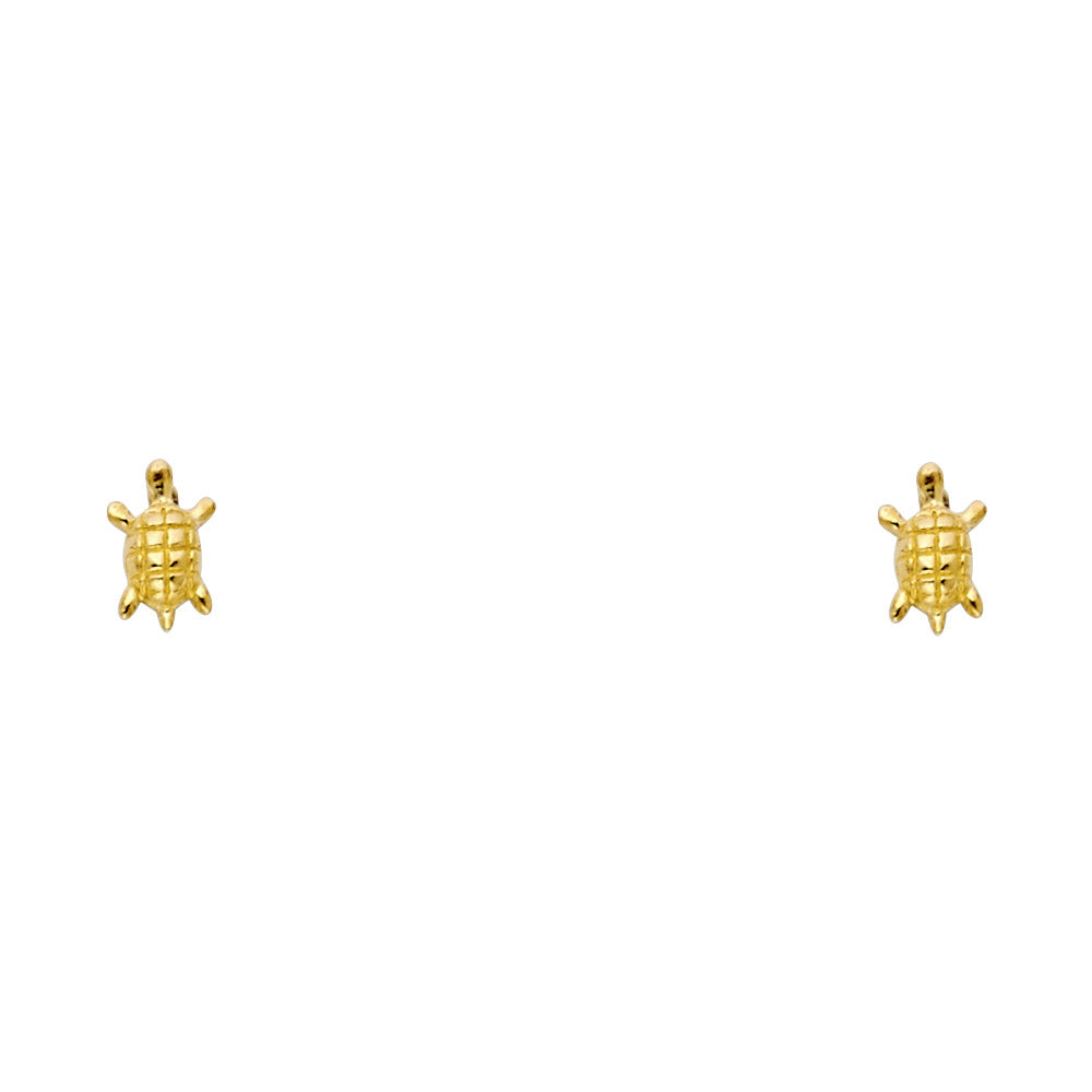 Assorted Stud Earrings with Screw Back - 14K GOLD - ST272