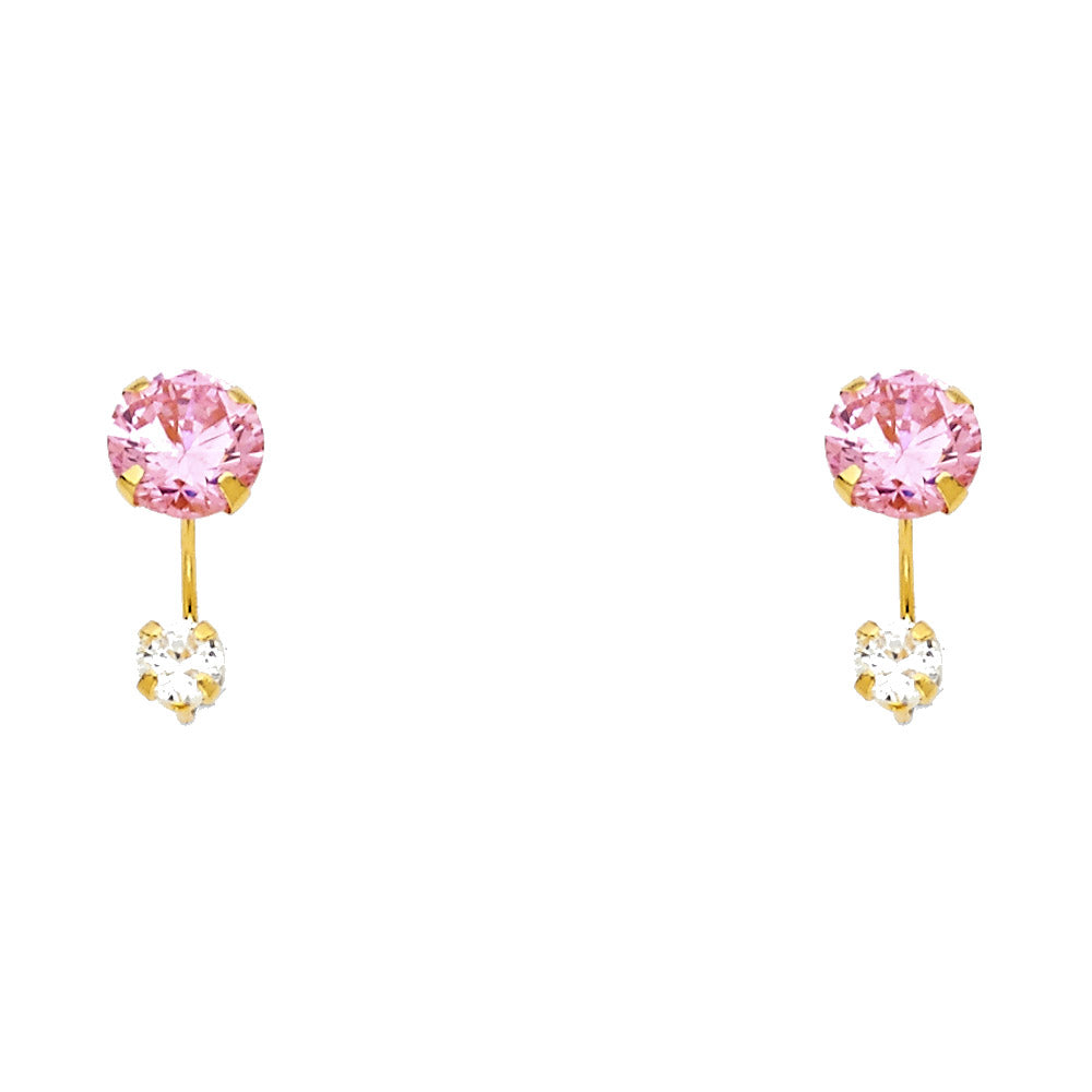 Assorted Stud Earrings - 14K GOLD - ST379