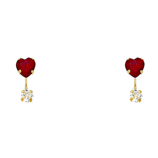 Assorted Stud Earrings - 14K GOLD - ST388