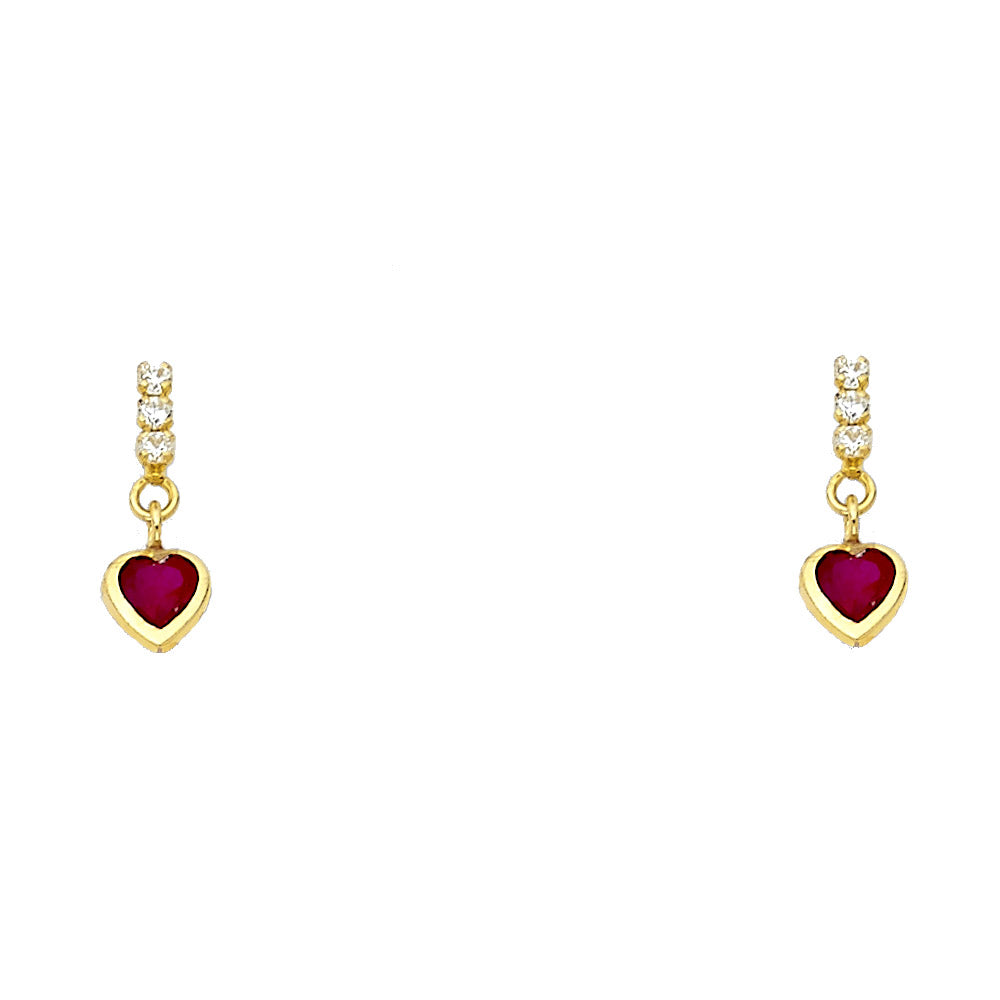 Assorted Stud Earrings - 14K GOLD - ST402