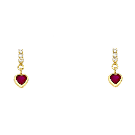 Assorted Stud Earrings - 14K GOLD - ST402