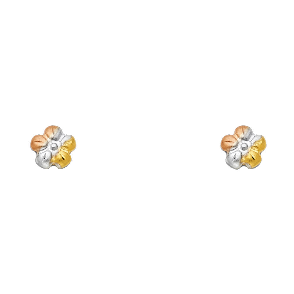 Assorted Stud Earrings - 14K GOLD - ST422