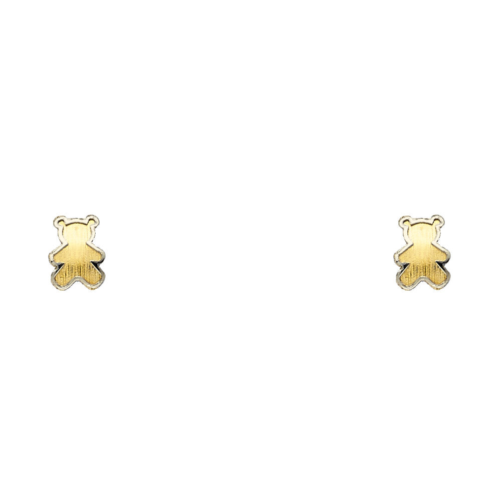 Assorted Stud Earrings - 14K GOLD - ST434