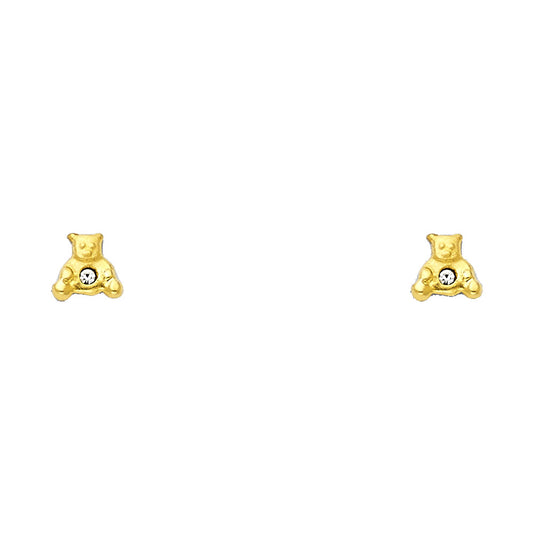 Assorted Stud Earrings - 14K GOLD - ST437