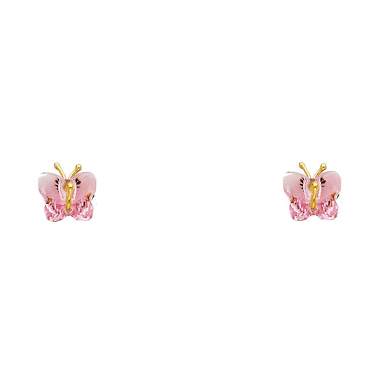 Assorted Stud Earrings - 14K GOLD - ST497