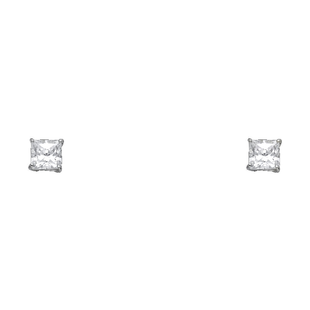 Solitaire Stud Earrings - 14K GOLD - ST527