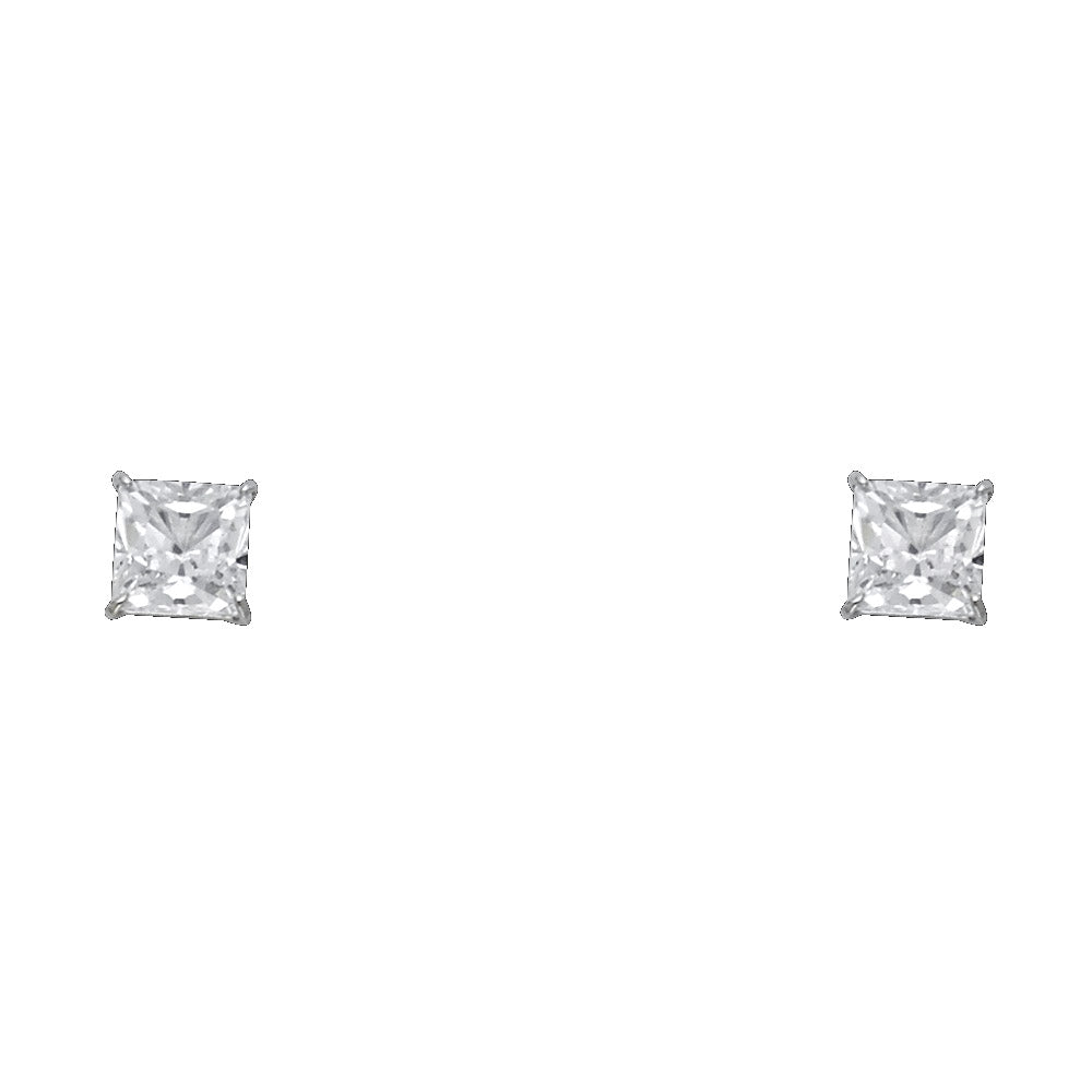 Solitaire Stud Earrings - 14K GOLD - ST528