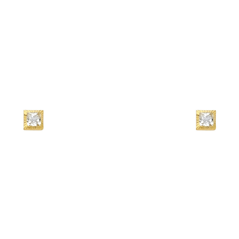 Assorted Stud Earrings with Screw Back - 14K GOLD - ST581