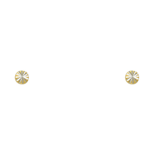 Assorted Stud Earrings with Screw Back - 14K GOLD - ST587