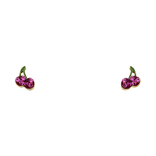 Assorted Stud Earrings - 14K GOLD - ST591