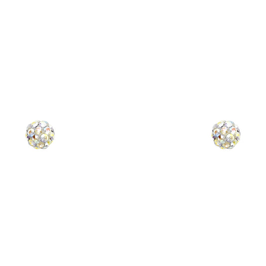 Assorted Stud Earrings with Screw Back - 14K GOLD - ST594