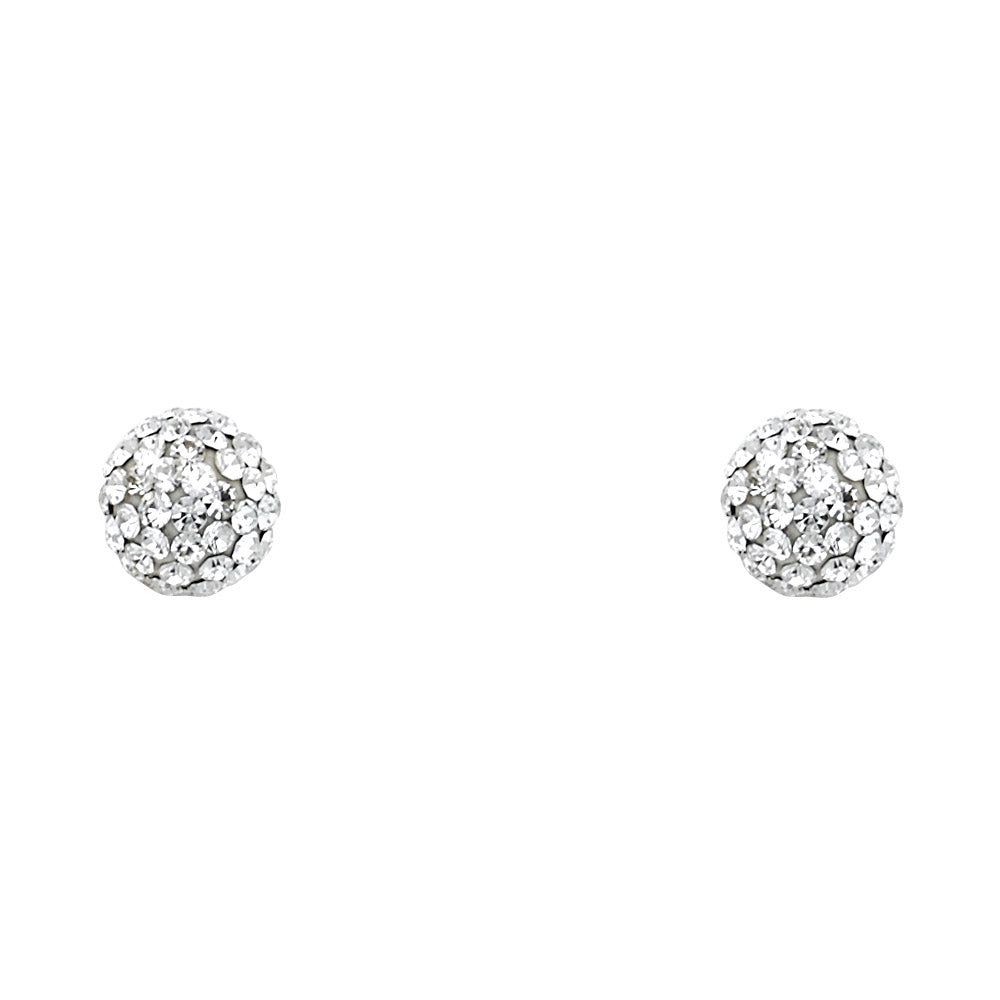 Assorted Stud Earrings with Screw Back - 14K GOLD - ST603