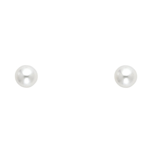 Assorted Stud Earrings with Screw Back - 14K GOLD - ST612