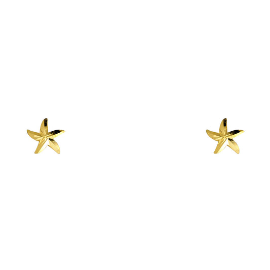 Assorted Stud Earrings with Screw Back - 14K GOLD - ST624