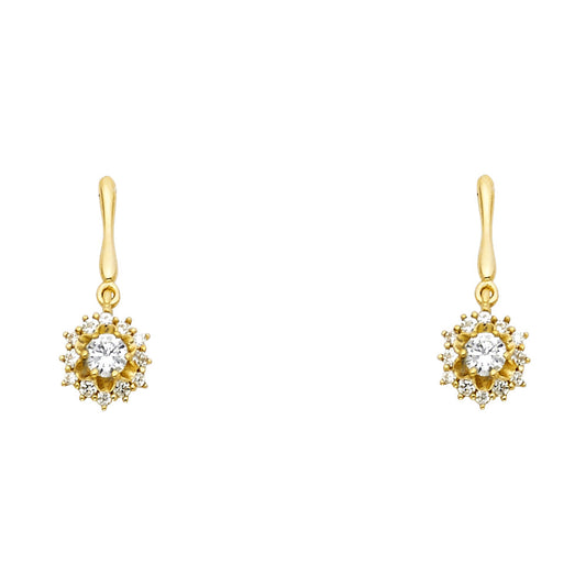 Assorted Stud Earrings with Screw Back - 14K GOLD - ST634