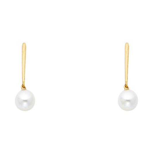 Assorted Stud Earrings with Screw Back - 14K GOLD - ST636