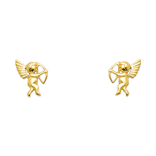 Assorted Stud Earrings with Screw Back - 14K GOLD - ST658