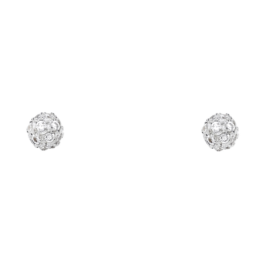 Assorted Stud Earrings with Screw Back - 14K GOLD - ST735