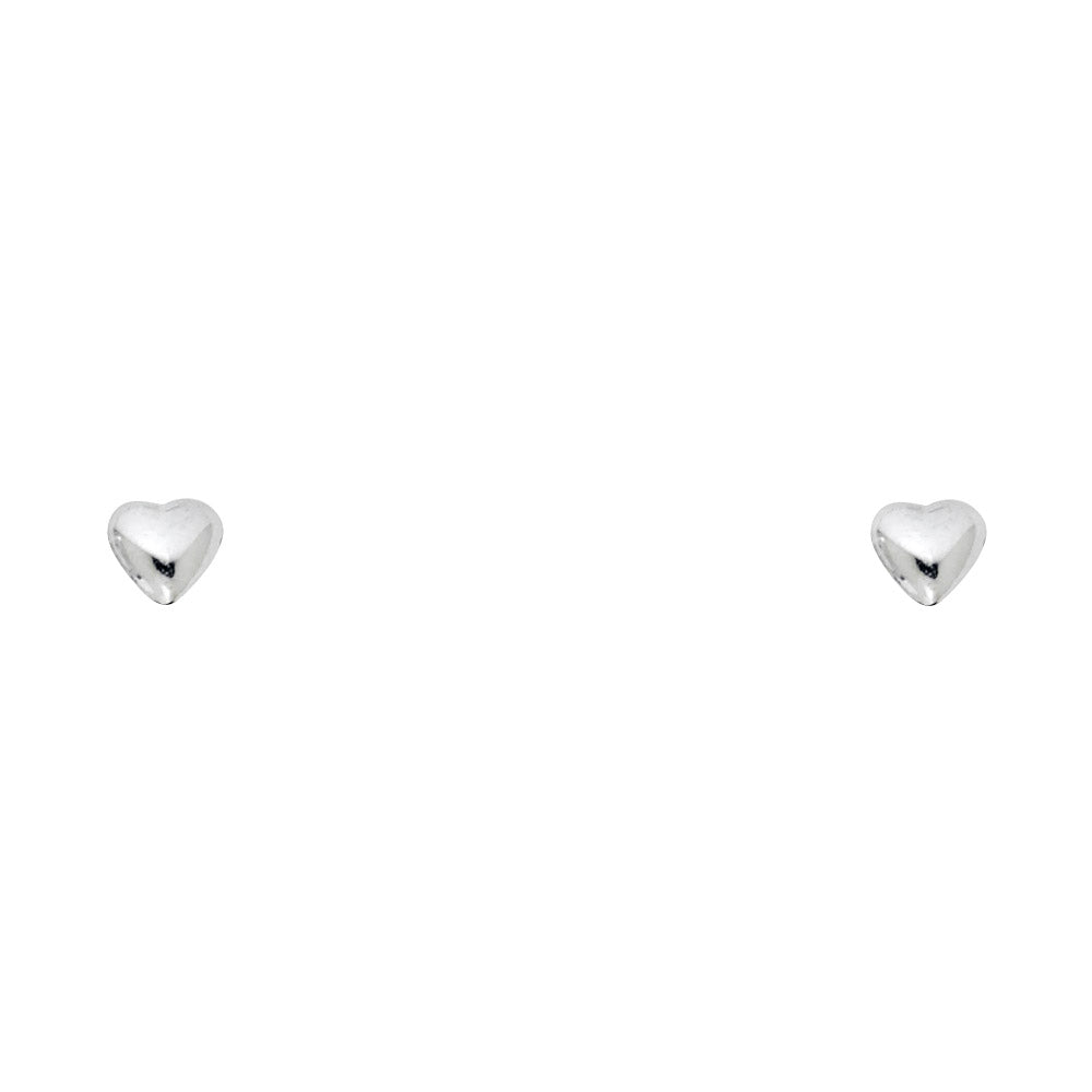 Assorted Stud Earrings with Screw Back - 14K GOLD - ST744