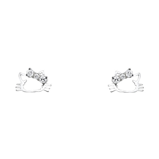 Assorted Stud Earrings with Screw Back - 14K GOLD - ST751