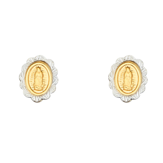 Assorted Stud Earrings with Screw Back - 14K GOLD - ST783