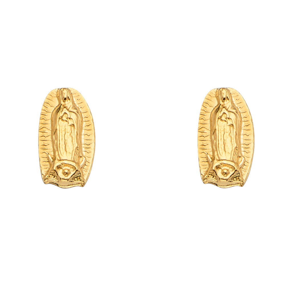 Assorted Stud Earrings with Screw Back - 14K GOLD - ST784