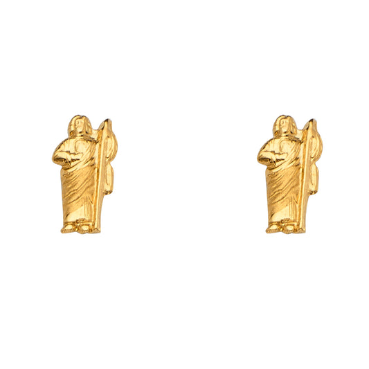 Assorted Stud Earrings with Screw Back - 14K GOLD - ST785