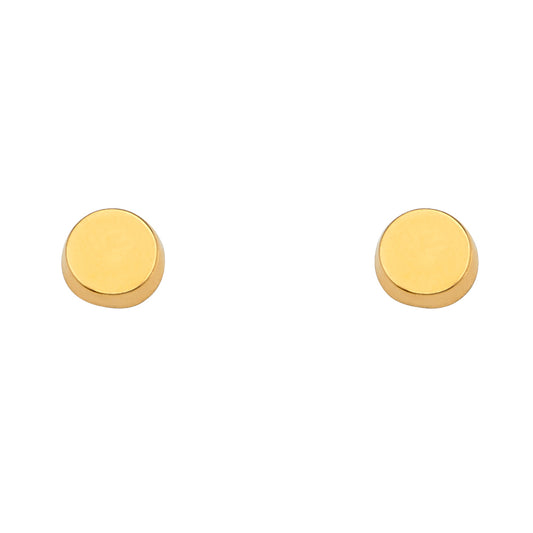 Assorted Stud Earrings with Screw Back - 14K GOLD - ST789