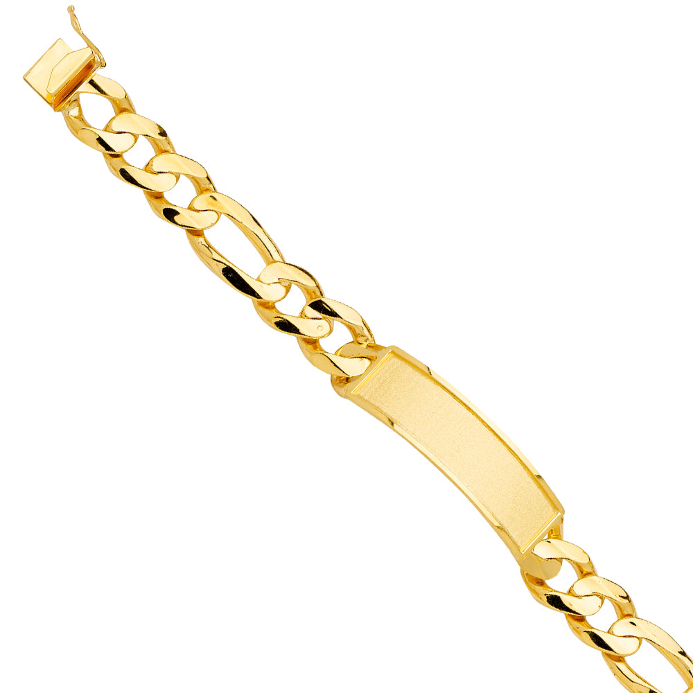 Men’s ID Bracelets - 14K GOLD - AB739