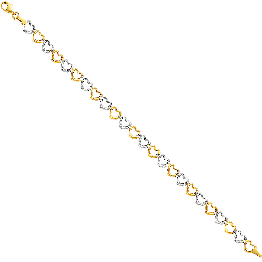 Fancy Bracelets - 14K GOLD - AB33