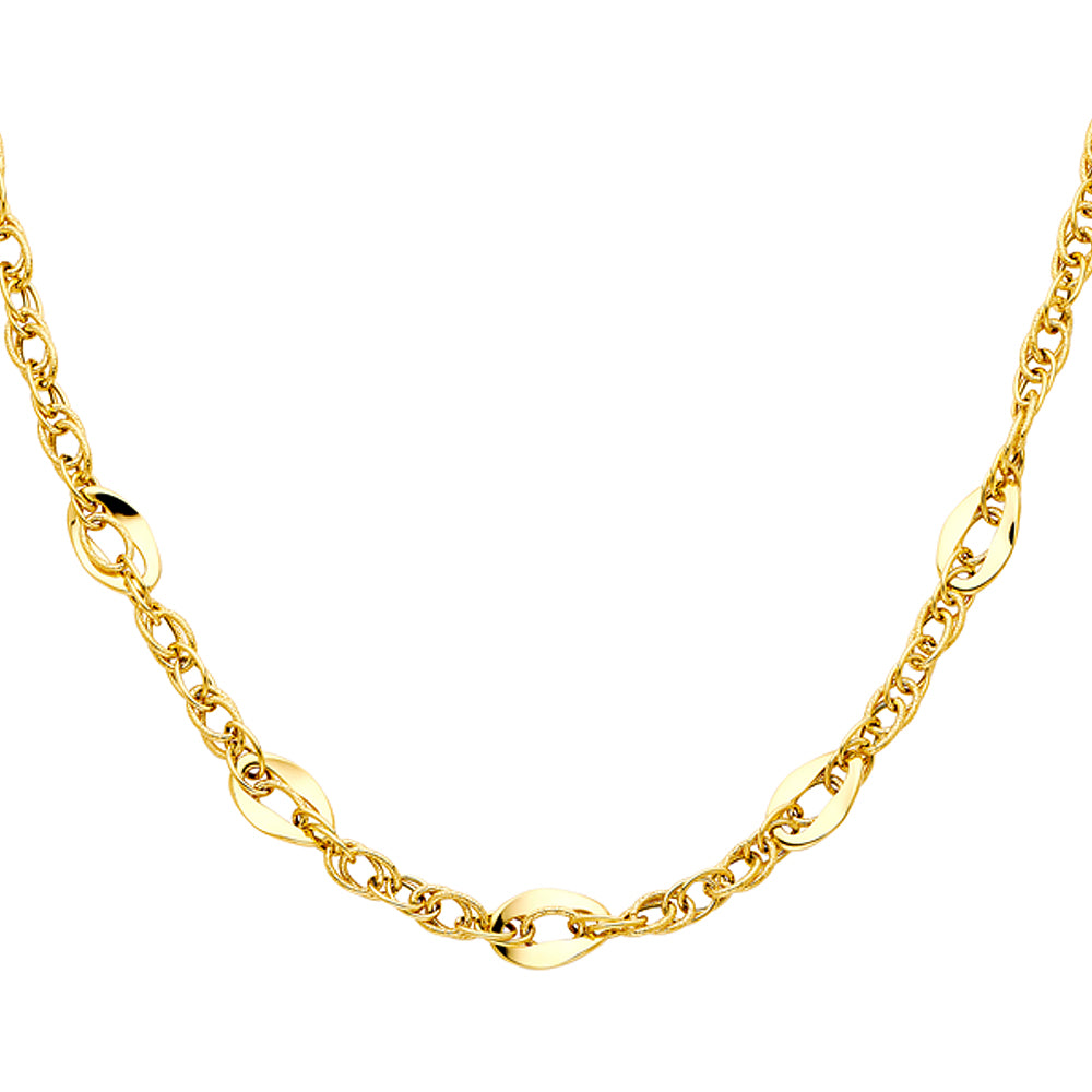 Necklace- 14K GOLD - NK143