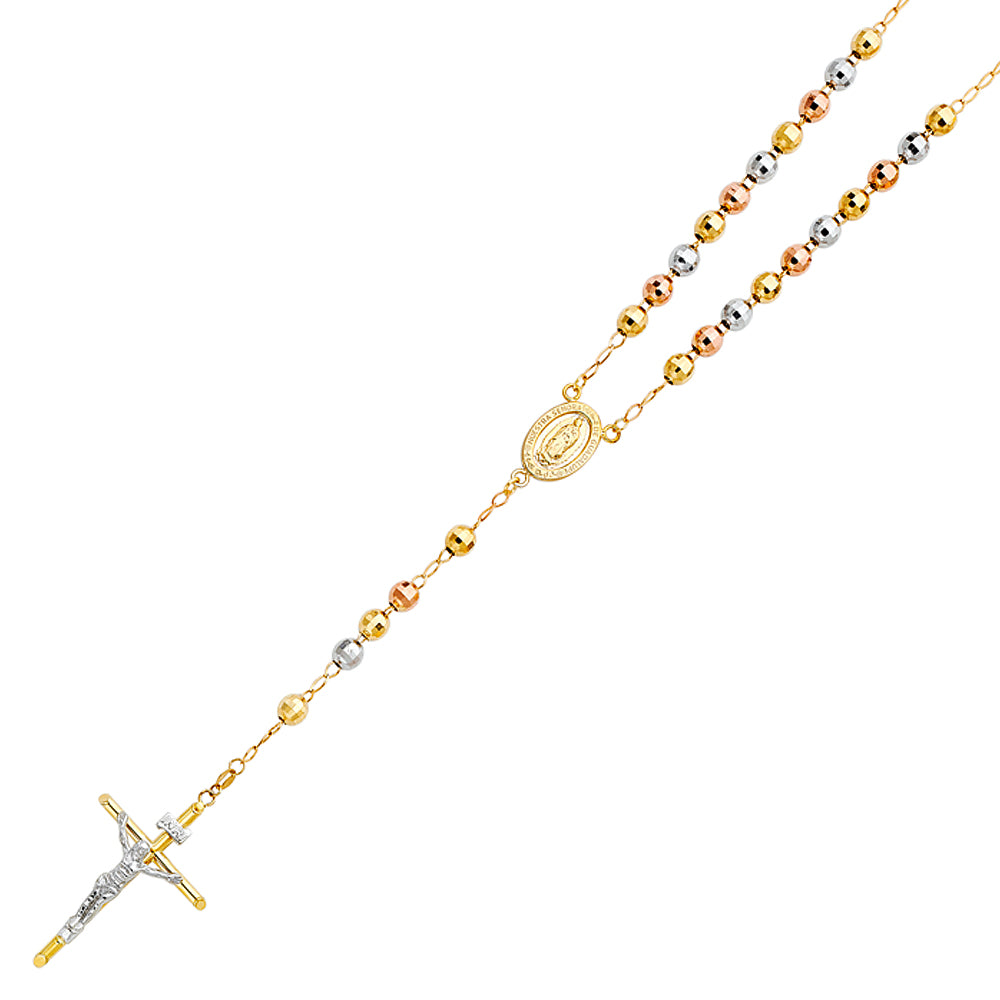 Rosary - 6 mm - 14K GOLD - NK164
