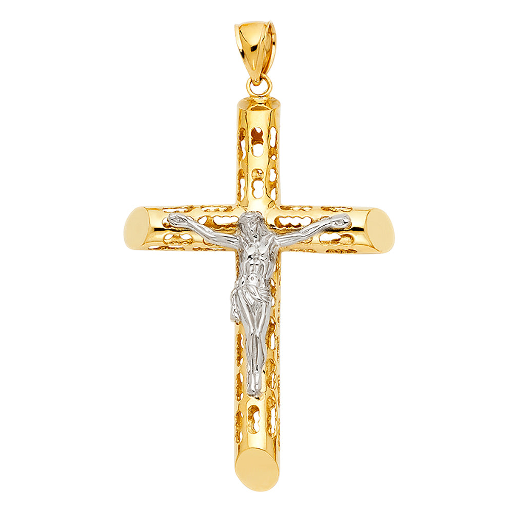 Crucifix Pendants - 14K GOLD - PT1212