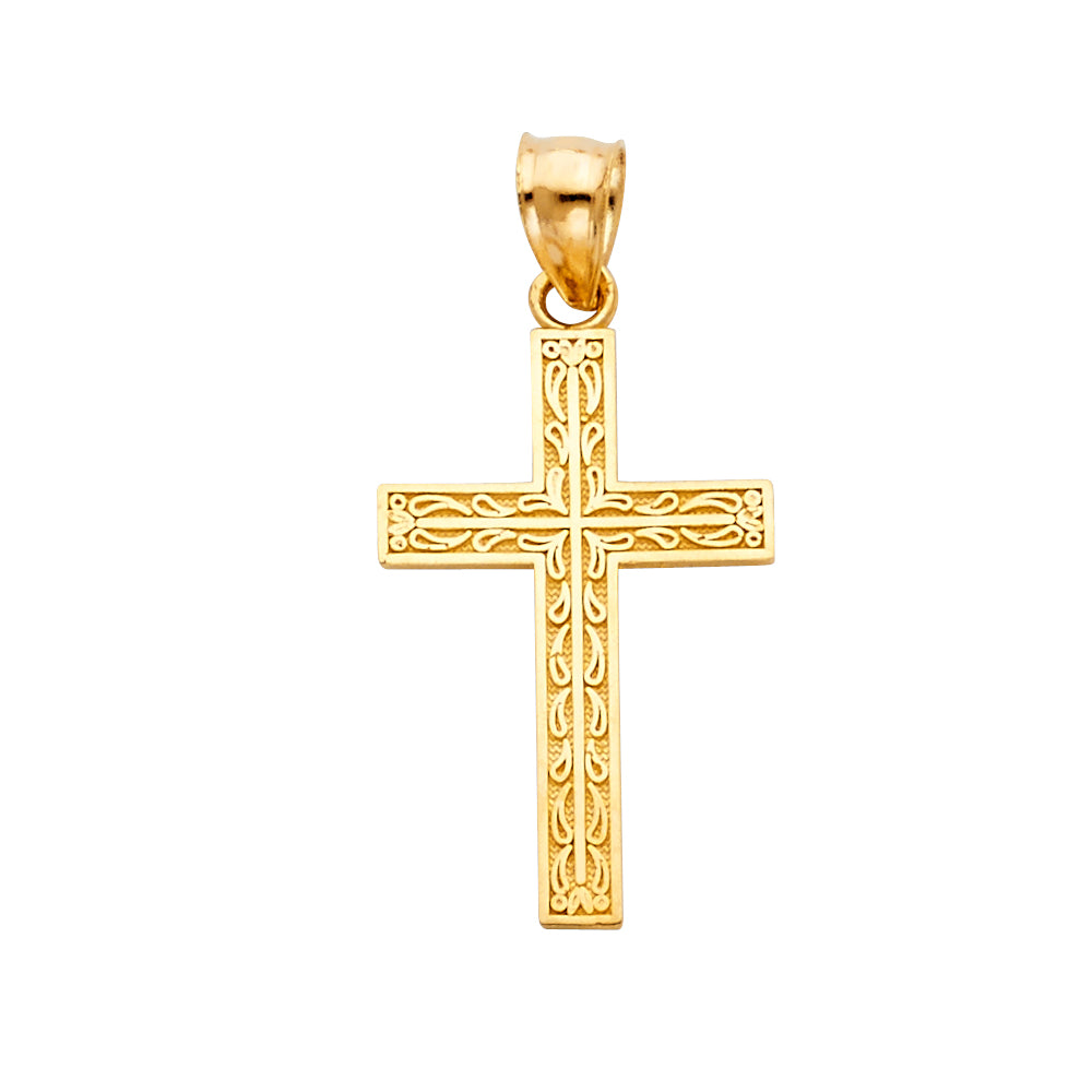 Cross Pendants - 14K GOLD - PT135