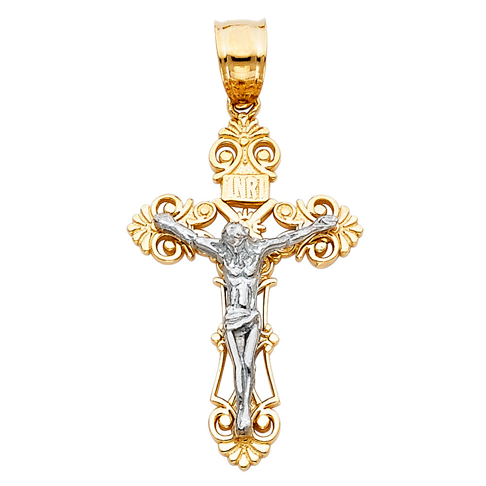 Crucifix Pendants - 14K GOLD - PT59