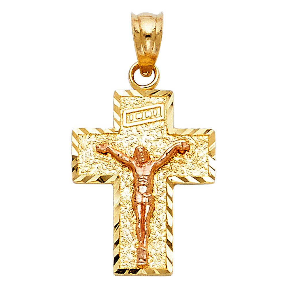 Crucifix Pendants - 14K GOLD - PT81